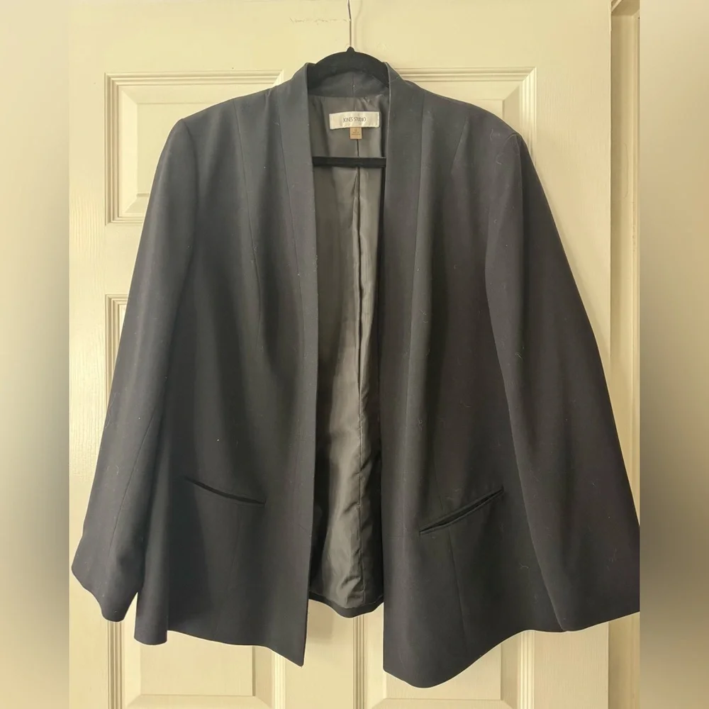 Jones Studio Classic Black Blazer - Picture 1 of 3